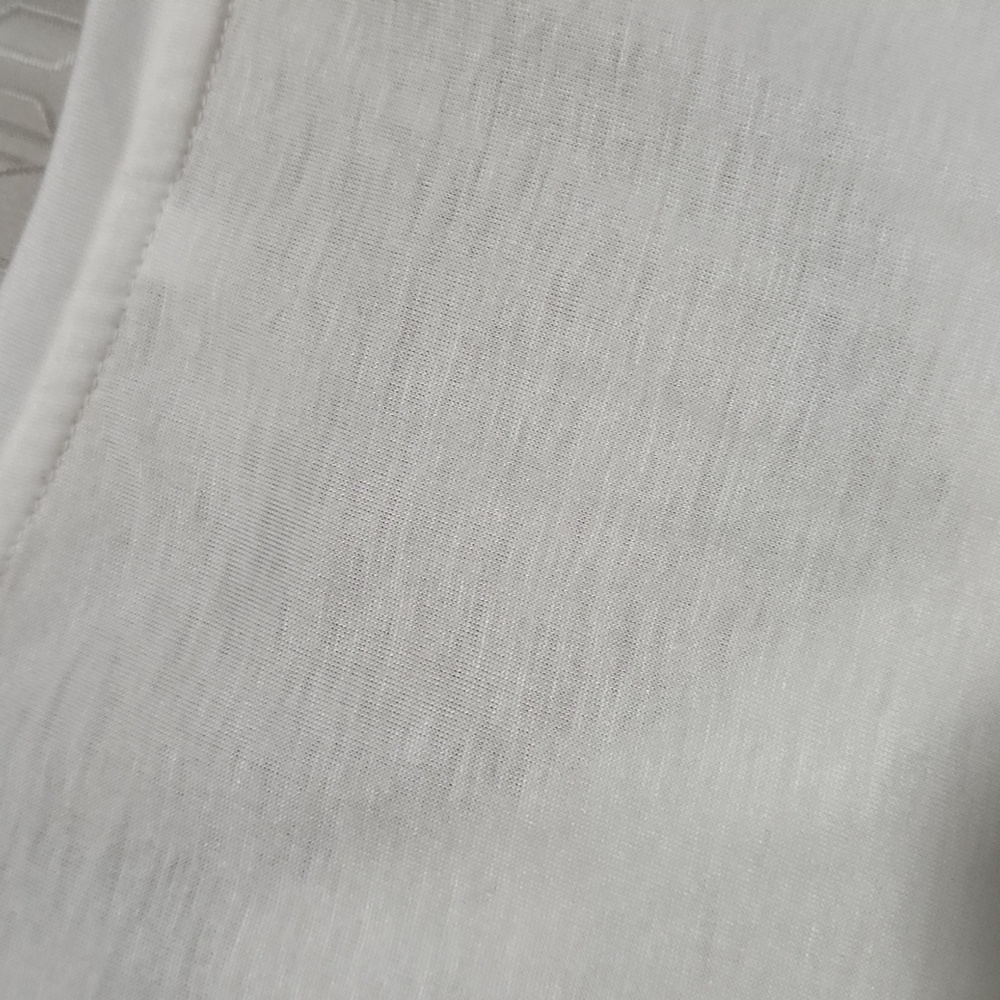 Women's White V-Neck Faith Tee Shirt - Picture 6 of 10